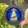 Spotted Cow UFO Abduction Tiffany Glass Art - Alien Flying Saucer Home Decor Gift Stained Glass Suncatcher - 2