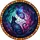 Black Cat Galaxy Butterfly Cosmic Nebula Tiffany Stained Glass Jewel Tone Home Decor Stained Glass Suncatcher - 5