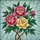 Stained Glass Tiffany Style Peony Flowers Art - Pink Yellow Emerald Green Leaves Stained Glass Suncatcher - 5