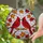 Northern Cardinal Birds Stained Glass - Autumn Leaves Mosaic Tiffany Art Home Decor Stained Glass Suncatcher - 2