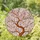 Pink Cherry Blossom Stained Glass Gnarled Branch Tiffany Mosaic Spring Decor Gift Stained Glass Suncatcher - 1