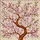 Pink Cherry Blossom Stained Glass Gnarled Branch Tiffany Mosaic Spring Decor Gift Stained Glass Suncatcher - 5