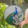 Majestic Peacock Pink Roses Stained Glass Mosaic - Iridescent Tiffany Window Decor Stained Glass Suncatcher - 2