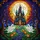 Spooky Haunted Castle Ghosts Pumpkins Autumn Trees Full Moon Tiffany Stained Glass Decor Stained Glass Suncatcher - 5