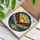 Bald Eagle Soaring Mountain Lake Forest Tiffany Stained Glass Sunburst Detailed Art Stained Glass Suncatcher - 3