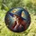 Elegant Witch Stained Glass Art - Full Moon Forest Night Decor for Mystical Home & Halloween Stained Glass Suncatcher - 1
