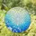Glistening Snowflake Frosty Branches Jewel Tone Mosaic Abstract Tiffany Glass Style Stained Glass Suncatcher - 1