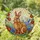 Stained Glass Fluffy Rabbit Wildflowers Mosaic - Glowing Tiffany Style Home Decor Art Stained Glass Suncatcher - 1