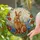 Stained Glass Fluffy Rabbit Wildflowers Mosaic - Glowing Tiffany Style Home Decor Art Stained Glass Suncatcher - 2