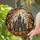 Spooky Gothic Mansion Jack-o'-lantern Bats Moon Autumn Tiffany Halloween Decor Stained Glass Suncatcher - 2