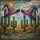 Ornate Purple Witch Hats Saguaro Cactus Desert Tiffany Glass Landscape Stained Glass Suncatcher - 5