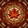 Densely Detailed Tiffany Style Stained Glass Autumnal Maple Leaf Fall Window Decor Stained Glass Suncatcher - 5