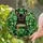 Black French Bulldog Gold Coins Shamrocks Irish St. Patrick's Day Good Luck Gift Stained Glass Suncatcher - 2