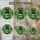 Black French Bulldog Gold Coins Shamrocks Irish St. Patrick's Day Good Luck Gift Stained Glass Suncatcher - 4
