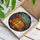 Tiffany Glass Grinning Jack-o'-lantern Autumn Leaves Halloween Mosaic Fall Decor Stained Glass Suncatcher - 3