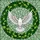 Majestic White Dove Stained Glass Green Wreath Mosaic Tiffany Style Window Art Decor Stained Glass Suncatcher - 5