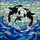 Black & White Orca Family Leaping Tiffany Stained Glass - Intricate Ocean Waves Art Stained Glass Suncatcher - 5