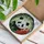 Panda Bear Bamboo Tropical Flowers Stained Glass - Tiffany Style Jewel Tone Mosaic Stained Glass Suncatcher - 3