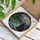Black Bear River Mountains Evergreen Trees Stained Glass - Sun Rays Window Decor Stained Glass Suncatcher - 3