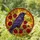 Majestic Raven Rose Stained Glass Mosaic - Tiffany Jewel Tones Intricate Glowing Design Stained Glass Suncatcher - 1