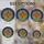 Tiffany Style Stained Glass Starburst Compass Rose Celestial Stars Twilight Sea Home Decor Stained Glass Suncatcher - 4