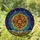 Tiffany Style Stained Glass Starburst Compass Rose Celestial Stars Twilight Sea Home Decor Stained Glass Suncatcher - 1