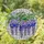 Tiffany Style Wisteria Stained Glass Jewel Tones - Frosted Clear Mosaic Intricate Art Stained Glass Suncatcher - 1