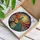 Majestic Peacock Stained Glass Art, Cherry Blossoms Sunset Tiffany Window Suncatcher Stained Glass Suncatcher - 3