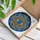 Blue Evil Eye Nazar Mandala Stained Glass Protective Ward Tiffany Art Window Decor Stained Glass Suncatcher - 3