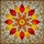 Autumn Maple Leaves Stained Glass Mosaic Art - Tiffany Style Jewel Tone Window Panel Stained Glass Suncatcher - 5