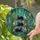 Stained Glass Black Cat Shelf Plants Laboratory Garden Mosaic Jewel Tones Stained Glass Suncatcher - 2