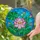 Pink Lotus Flower Yellow Center Tiffany Stained Glass Lily Pads Water Mosaic Stained Glass Suncatcher - 2