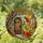 Fairy with Butterfly Wings Stained Glass Art, Gnarled Tree, Fairy Door & Mossy Stone Wall Stained Glass Suncatcher - 1