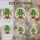 Shaggy Highland Cow Leprechaun Hat Shamrock Sunglasses - St. Patrick's Day Cow Lover Gift Stained Glass Suncatcher - 4