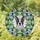 Boston Terrier Dog Stained Glass Art - Cooper, Tiffany Style Floral Mosaic Jewel Tones Stained Glass Suncatcher - 1