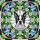 Boston Terrier Dog Stained Glass Art - Cooper, Tiffany Style Floral Mosaic Jewel Tones Stained Glass Suncatcher - 5