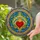 Colorful Birds Red Heart Celtic Knot Tiffany Stained Glass Mosaic Art Translucent Jewel Tones Stained Glass Suncatcher - 2