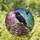 Black Raven Ancient Books Stained Glass Mystical Full Moon Gothic Window Decor Stained Glass Suncatcher - 1