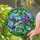 Ruby-throated Hummingbird Tiffany Stained Glass - Lilac Flowers Jewel Tone Art Stained Glass Suncatcher - 2