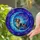 Tri-Color Dachshund Dog Crescent Moon Cosmic Stained Glass Tiffany Style Dog Lover Gift Stained Glass Suncatcher - 2