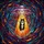 UFO Abduction Tuxedo Cat Fish - Flying Saucer Stained Glass Cosmic Nebula Tiffany Style Stained Glass Suncatcher - 5