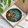 Raccoon Playing Acoustic Guitar Stained Glass Tiffany Jewel Tones Foliage Flowers Stained Glass Suncatcher - 3