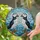 Atlantic Puffin Tiffany Stained Glass Ocean Waves Art - Jewel Tone Bird Lover Gift Stained Glass Suncatcher - 2
