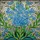 Blue Forget-Me-Not Flower Bouquet Tiffany Style Stained Glass Colorful Mosaic Art Gift Stained Glass Suncatcher - 5