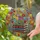 Tiffany Stained Glass Books Flowers Mosaic - Abundant Blooming Floral Vines Cascade Stained Glass Suncatcher - 2