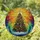 Christmas Tree Star Snow Ornaments Celestial Sky Aurora - Holiday Tiffany Style Gift Stained Glass Suncatcher - 1