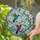 Two Hummingbirds Dogwood Flowers Stained Glass Mosaic – Glowing Tiffany Jewel Tone Art Stained Glass Suncatcher - 2