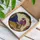 Regal Purple Dragon on Antique Books with Treasure - Stained Glass Jewel Tones Art Stained Glass Suncatcher - 3