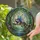 Raccoon Butterfly Book - Enchanted Forest Tiffany Style Stained Glass Mosaic Decor Stained Glass Suncatcher - 2