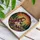 Jesus Christ Holding Pug Dog Wildflowers - Tiffany Glass Style Religious Decor Gift Stained Glass Suncatcher - 3
